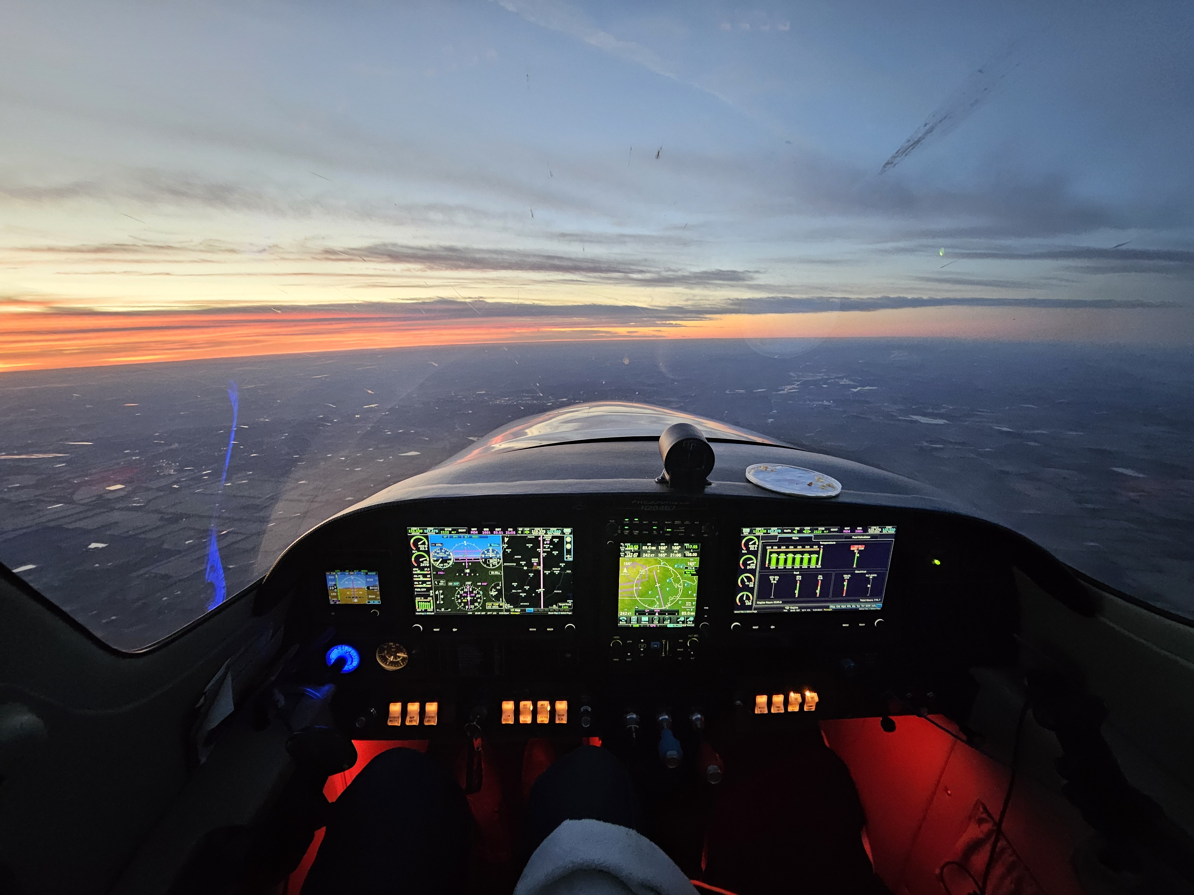 Lancair aircraft hero