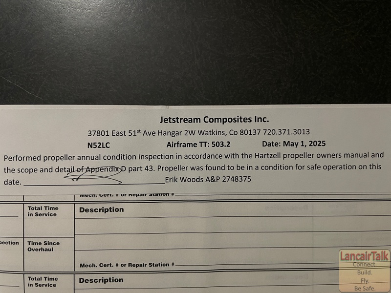 Lancair 320/360 N52LC photo