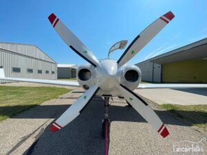 Propellers and support